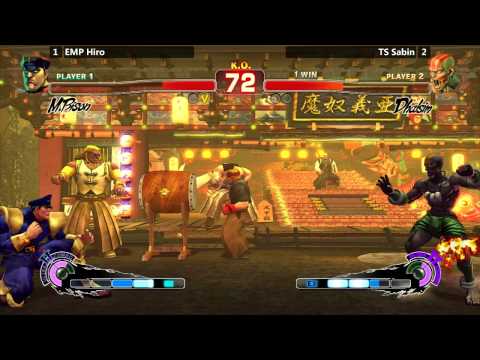 USF4 @ Last Man Standing 2 - EMP Hiro (M. Bison) vs TS Sabin (Dhalsim) [720p/60fps]