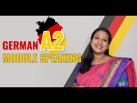 A2 Sprechen - Goethe | Learn German with AFLA | A1 A2 B1 B2