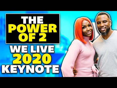 , title : 'The Power of 2 - Working Together as a Couple - We Live 2020 Keynote DEDRIC & KRYSTAL POLITE'