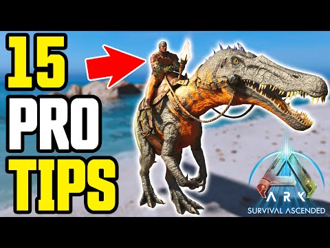 Ark Survival Ascended // 15 Tips & Tricks You DIDN’T Know (Xbox, PS5 & PC)