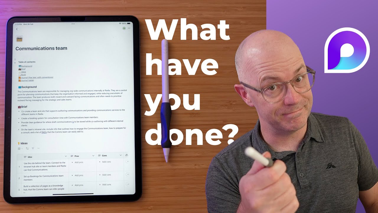 Microsoft Loop for Effortless Project Journaling