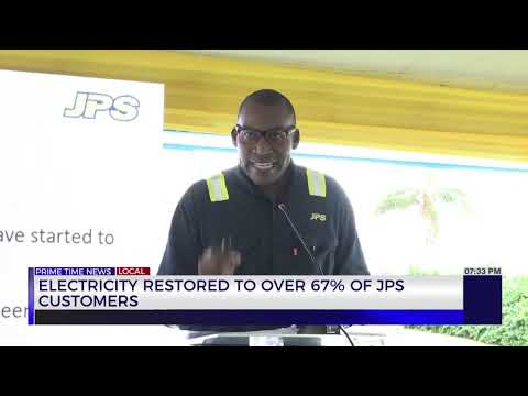 Electricity Restored to Over 67% of JPS Customers | TVJ News