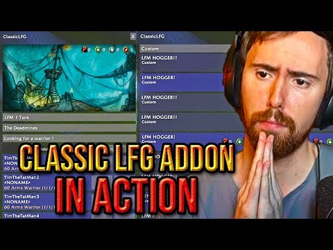 Asmongold Reacts To The ClassicLFG Addon In Action - The Classic Experience AT RISK!