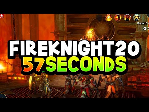 57 SECOND FIRE KNIGHT 20 TEAM (NO LEGENDARY)