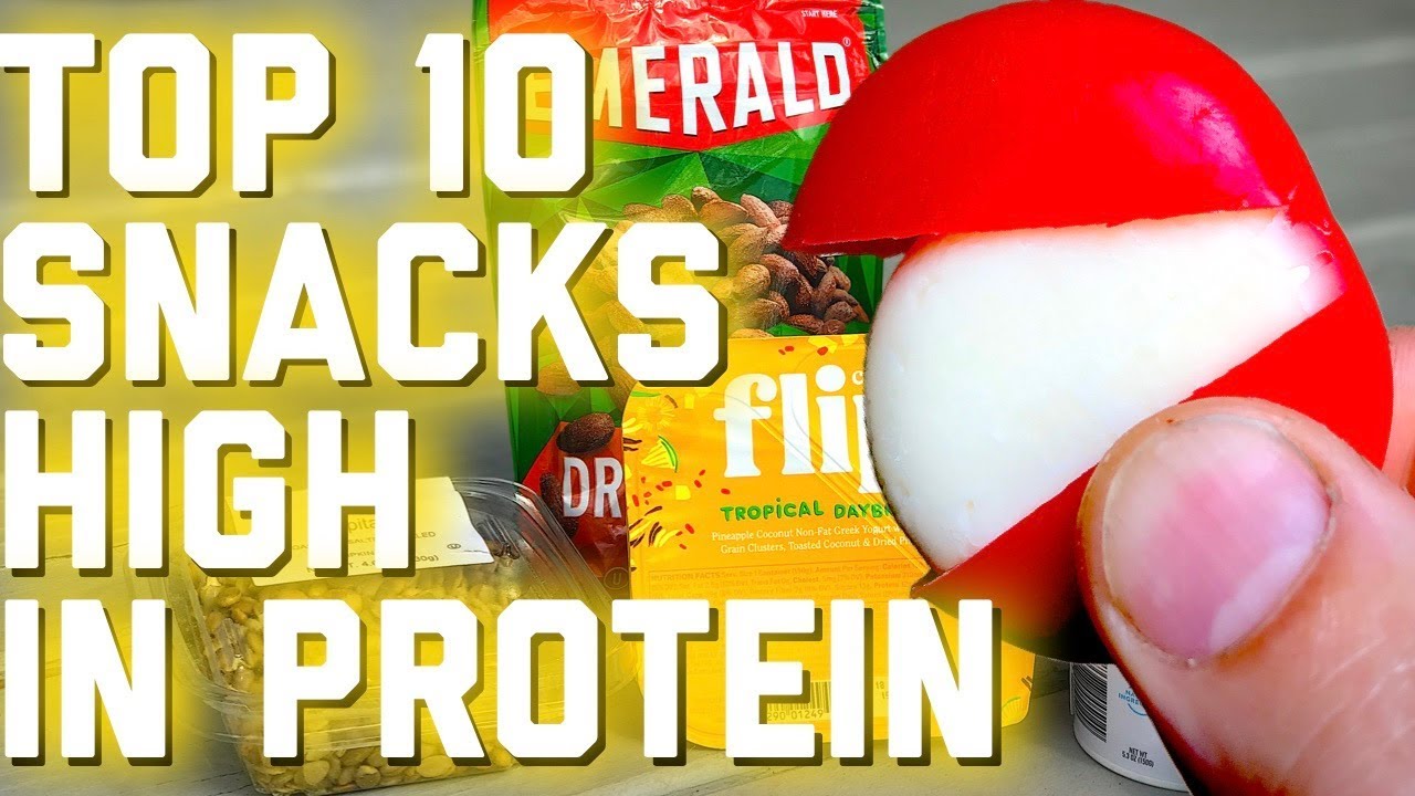 Top 10 High Protein Snacks | Foods High in Protein