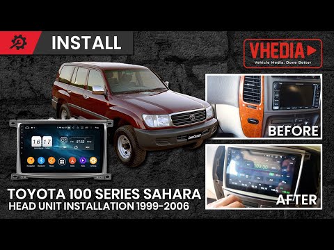 Toyota 100 Series 1999 - 2006 (Sahara) Head Unit Installation Guide