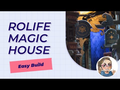 How To Build A DIY Magic House Book Nook That's Just Awesome by Rolife