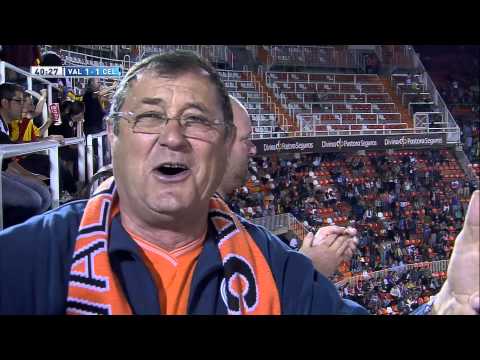 Goal of Feghouli (1-1) Valencia CF - Celta de Vigo - HD