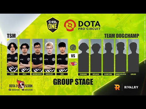 TSM vs Team DogChamp - DPC NA 2021/22 Tour 2: Division I - Group Stage - B03