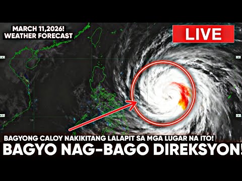 MARCH 11,2026! BAGYO Nag-iipon ng Lakas Bago PUMASOK SA VISAYAS at MINDANAO! LUGAR NA APEKTADO!