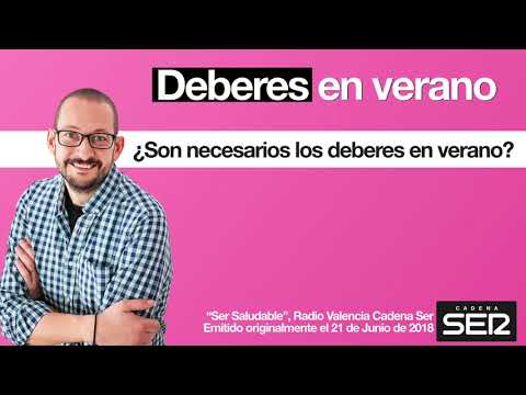 Deberes en verano: ¿son una buena idea?