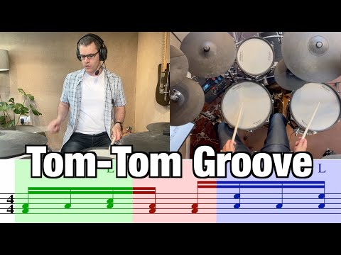 Tom-Tom Groove | Drum Lesson by Dex Star