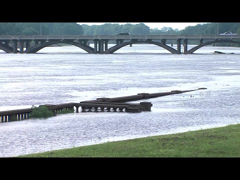 Downtown Des Moines flooding