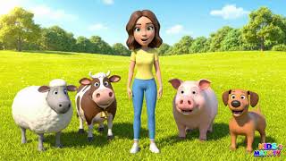 Farm Animals Names and Sounds for Kids to Learn | Learning Farm Animal Names and Sounds for Children