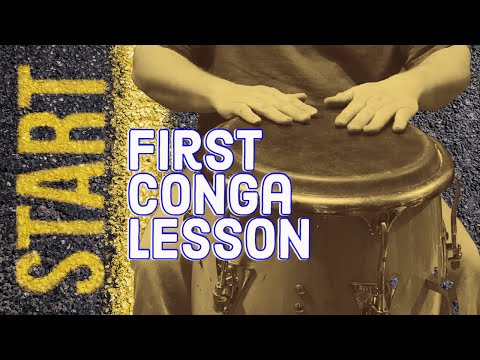 Conga Lesson 1 - Basic Sounds and Patterns