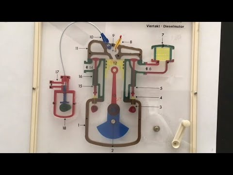 The diesel engine, structure and function