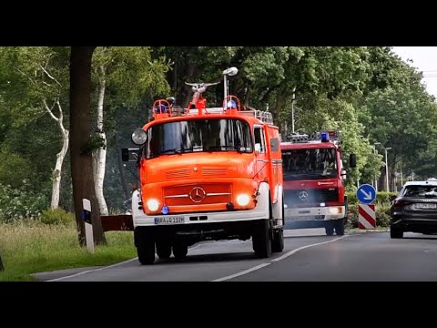 TroTLF + LF8 FF Friedrichsfehn auf "Alarmfahrt"