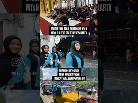 Study Kenal Alam dan Lingkungan MTsN 8 Blitar