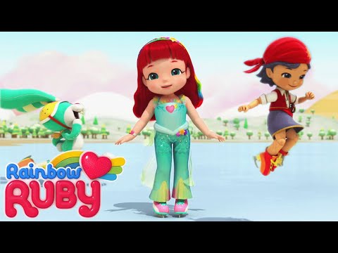 Dancing on the Ice | Rainbow Ruby - WildBrain | Movies for Kids