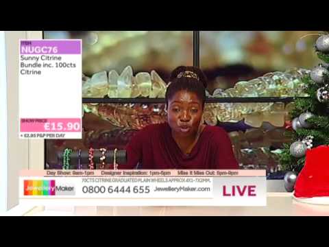 JewelleryMaker LIVE Miss it miss out show 16/12/2013