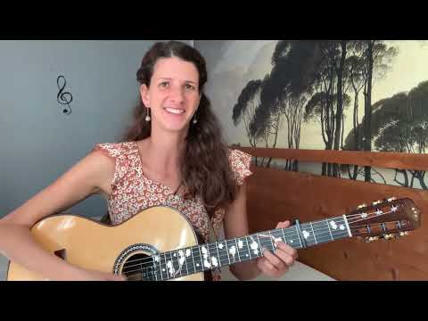 Der Herbst ist da (Gitarre lernen mit Schlagmuster)