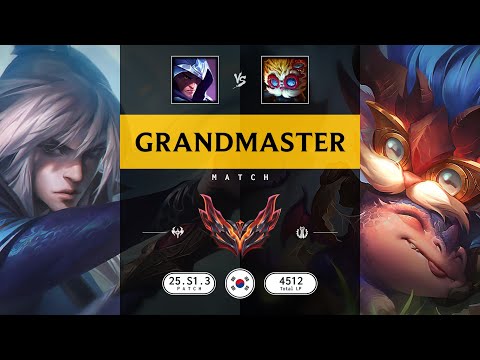 Grandmaster Match: Super Talon vs Super Heimerdinger - KR server Patch 25.S1.3