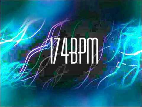 174BPM/One Hundred and Seventy Four Beat per Minute 4/4 Metronome/Tempo