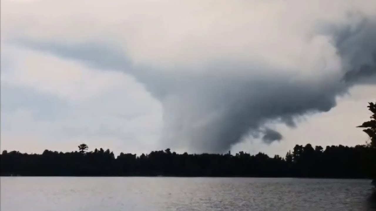 Crazy Tornado surprise full length formation F1 tornado 15 mins after arriving in Canyon MN 9.19.24