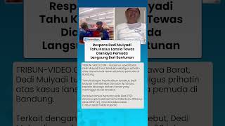 TAHU Kasus Lansia Tewas Dianiaya Pemuda di Bandung, Dedi Mulyadi Beri Santunan Rp 50 Juta