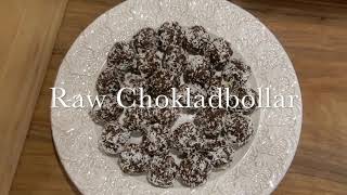 Raw Chokladbollar
