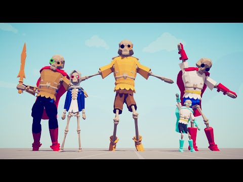 ALL SANS UNITS vs ARMIES - Totally Accurate Battle Simulator TABS