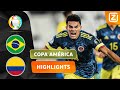 WOW!? SCHITTERENDE OMHAAL VAN LUIS DÍAZ ? | Brazilië vs Colombia | Copa América 2021 | Samenvatting