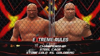 WWE 2K14: Stone Cold Steve Austin vs Goldberg - Ex