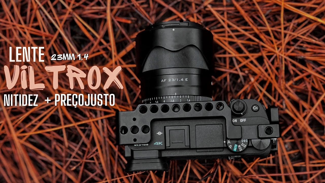 LENTE VILTROX 23mm 1.4 - Teste de qualidade e nitidez 4K