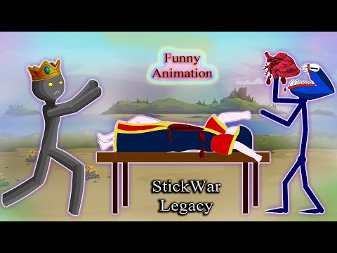 Huggy Wuggy was attacking Meric - Funny Animation - StickWar Legacy