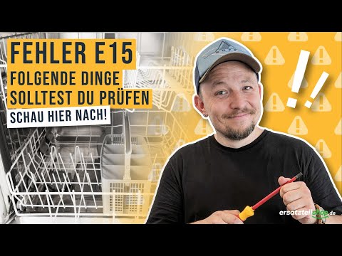 Fehler E15 - Folgende Dinge solltest Du prüfen!