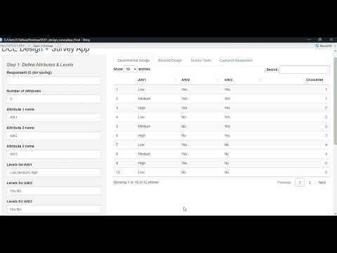 How to Design a Discrete Choice Experiment (DCE) + Live Survey Walkthrough!