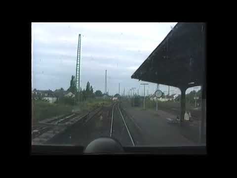 Odenwaldbahn Führerstandsmitfahrt /1 1991
