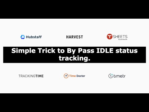 Auto Move Mouse Using Python Script For Time Tracking