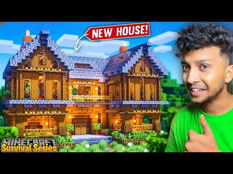 EPIC BUILD: New house in Minecraft Survival!