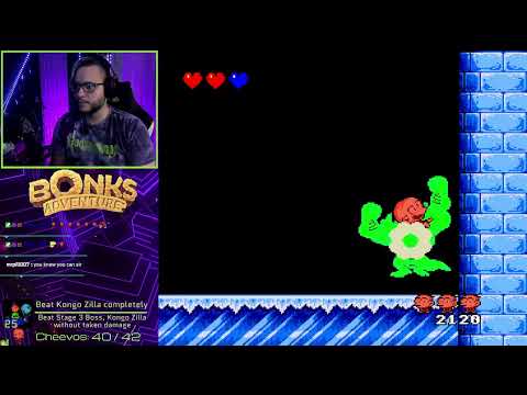 Bonk's Adventure Kongo Zilla No Damage