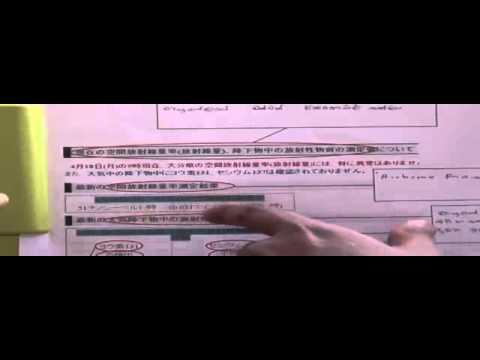 【Pray For Japan】 Levels of radiation in Oita(SriLanka)2011.04.20