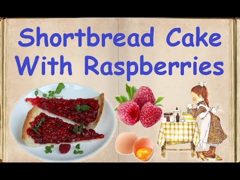 Shortbread Cake With Raspberries / Book of recipes
 / Bon Appetit