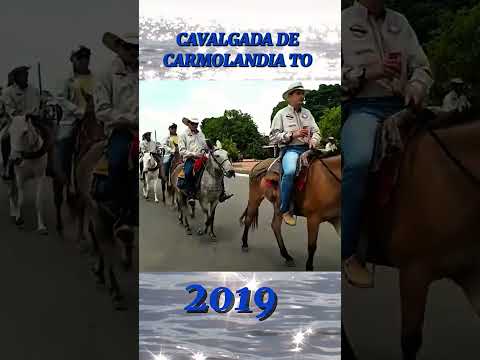 cavalgada de Carmolândia Tocantins 2019