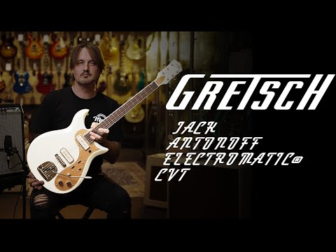 Gretsch Jack Antonoff Signature Princess Corvette Electromatic 2024 - Vintage White image 17