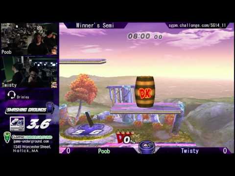 SG at GU 14.11 WSF: Twisty (Wario) vs. POOB (Donkey Kong)