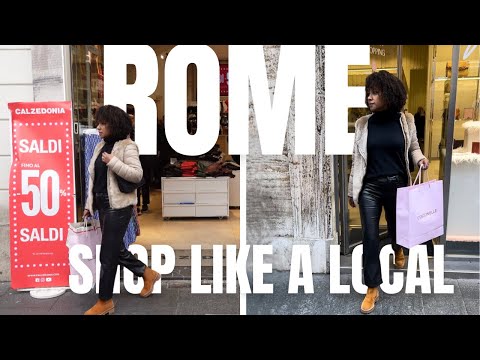 Onde comprar até cair em Roma