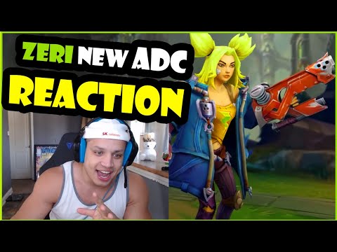 Tyler1 Reaction To New ADC Zeri Gameplay