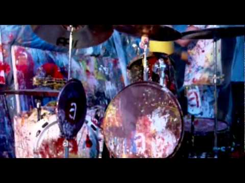 afterwhite @ Cafe Lugato featuring Randall D. Blythe painting "YES"