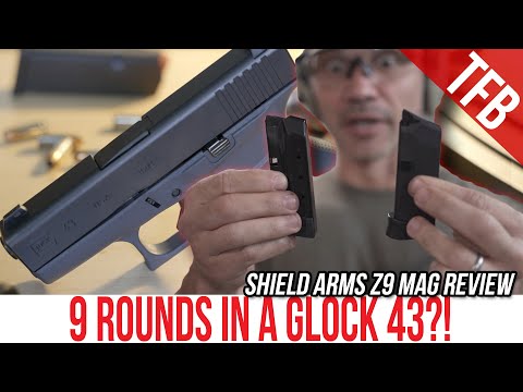 9 Rounds in a Glock 43? Shield Arms Z9 Magazine Review